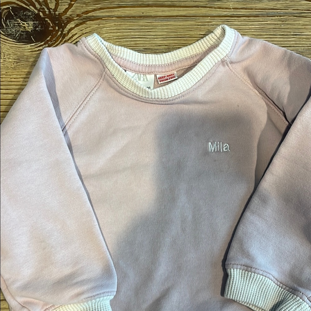 Pink Crewneck Sweatshirt